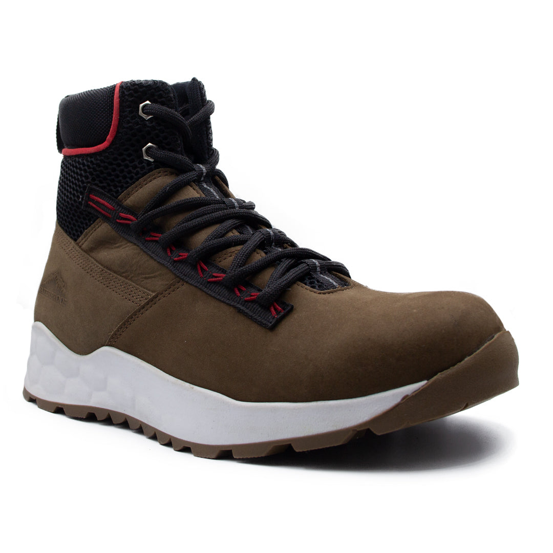 Bota Waterproof Para Hombre 2810 Nobuck Café