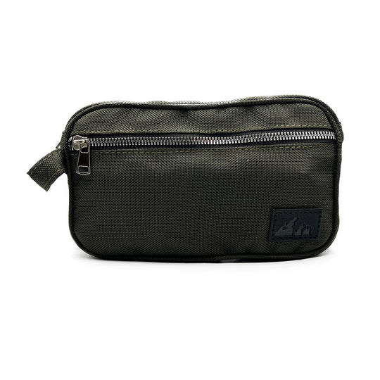 Military Green Canvas Toiletry Bag