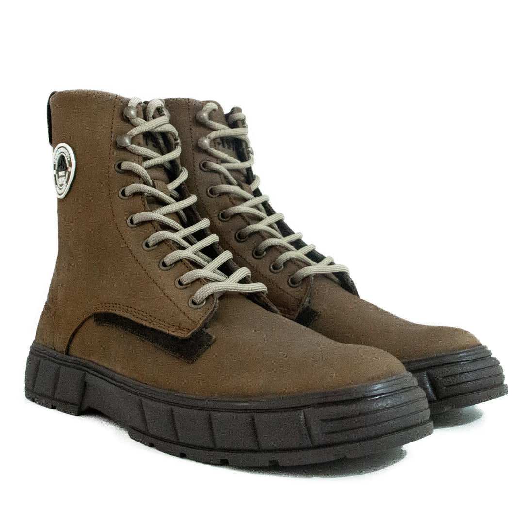 Bota Waterproof Para Hombre 2979 Nobuck Café