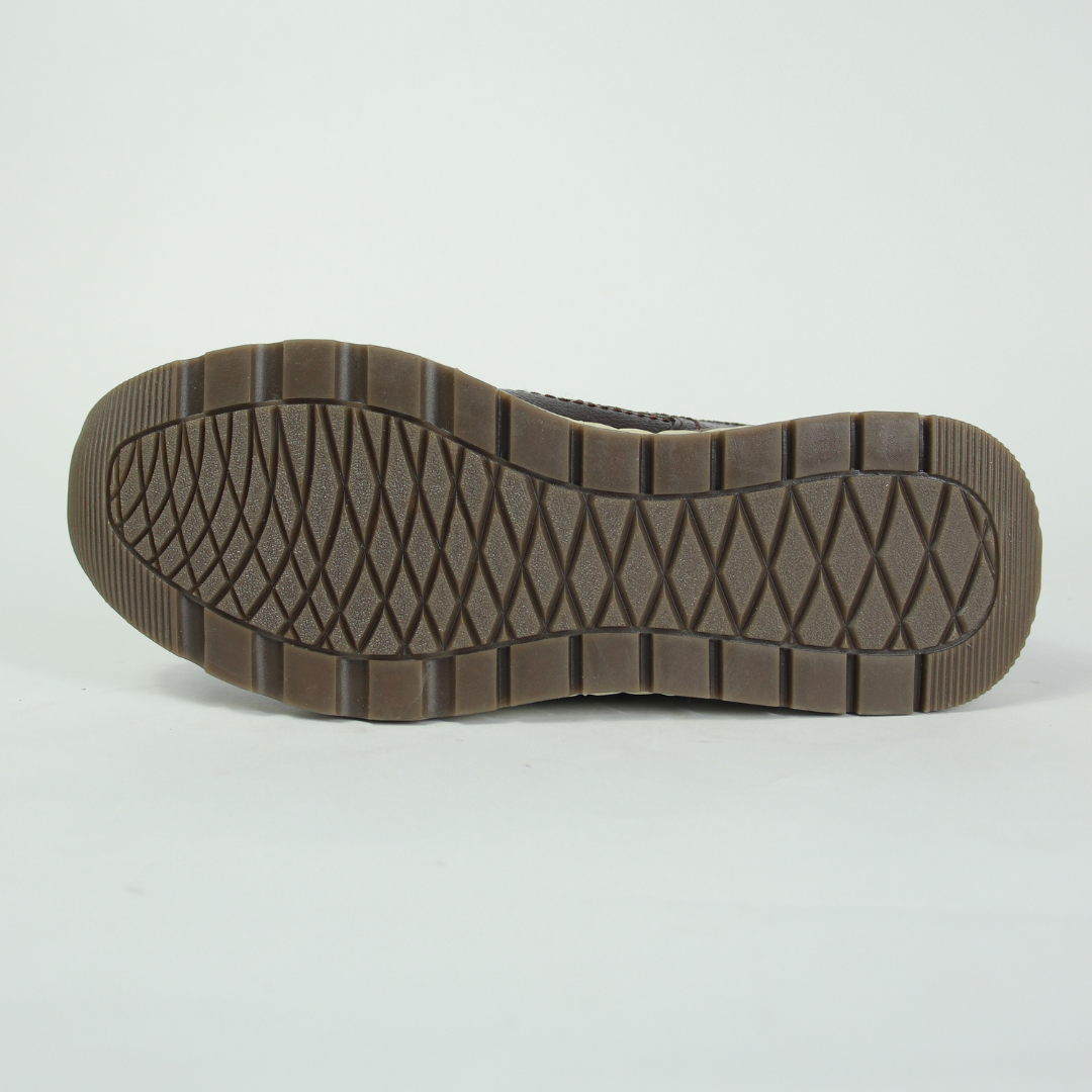 Sneakers Carlo Lizard / Café 3079