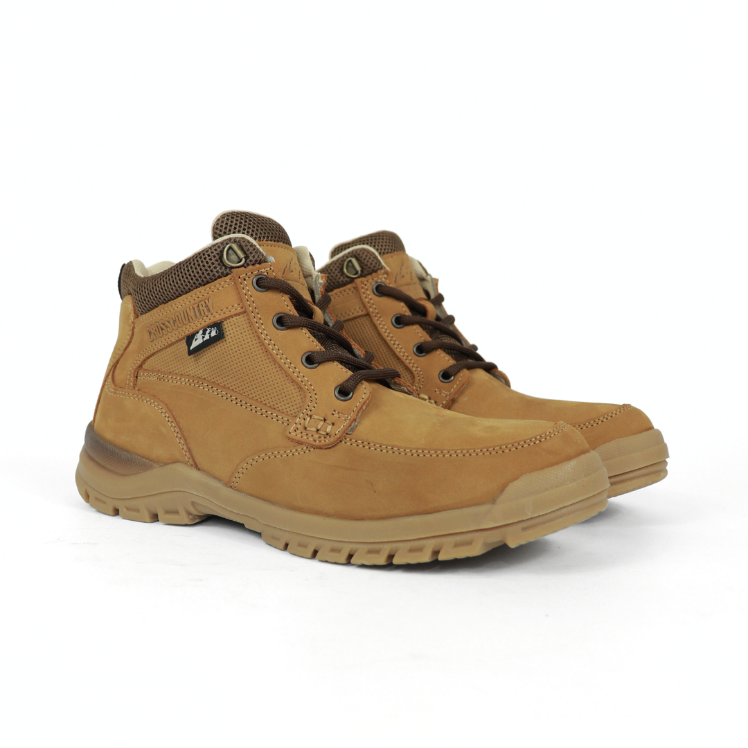 Bota Corta Outdoor De Piel Explorer 2918 Avellana