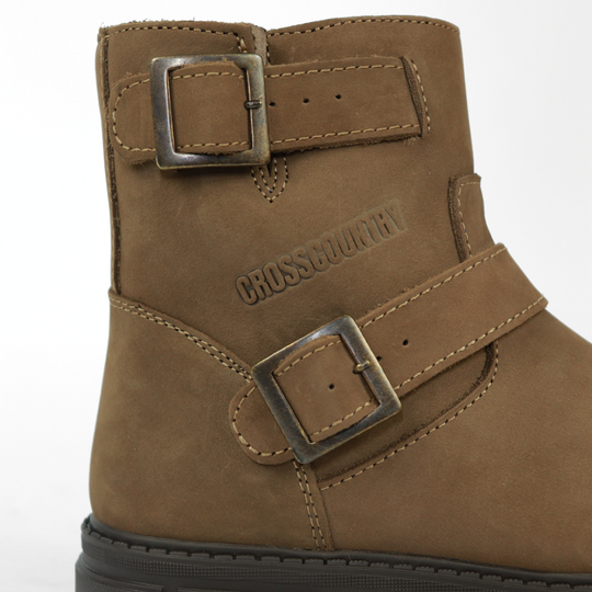 Bota Sahara De Piel Para Mujer 1079 Oleobuck Arena