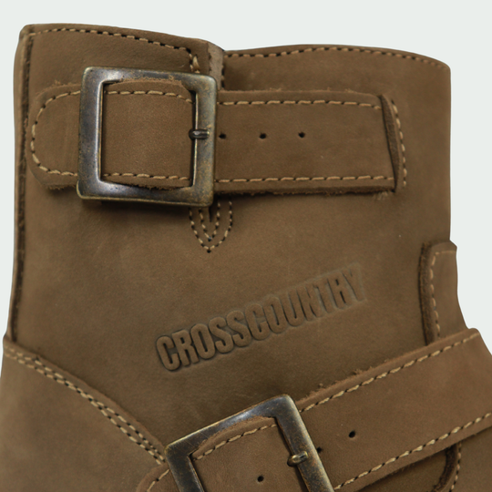Bota Sahara De Piel Para Mujer 1079 Oleobuck Arena