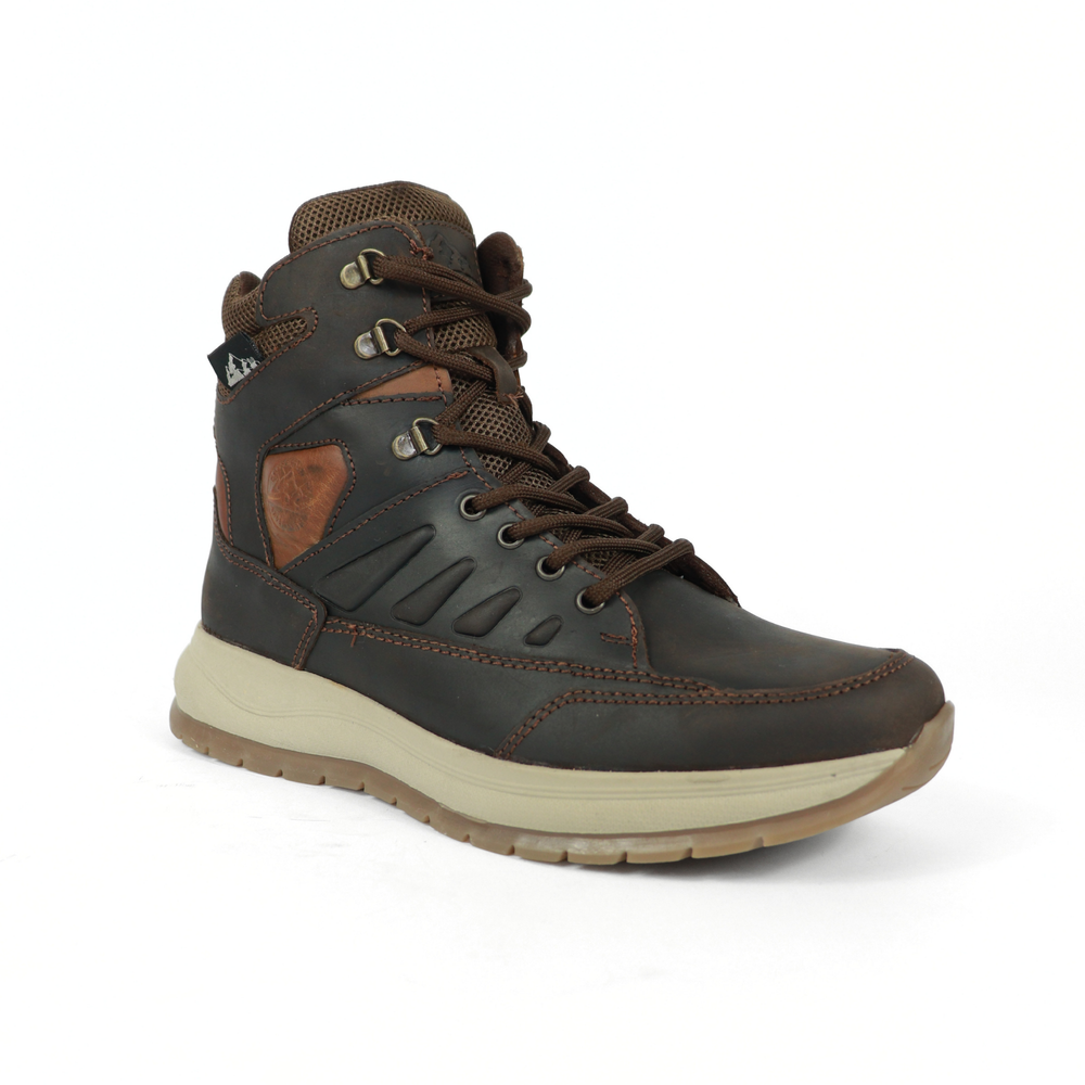Bota Outdoor De Piel Manhattan 2913 Café Viejo