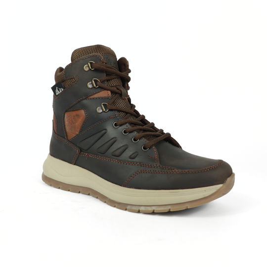 Bota Outdoor De Piel Manhattan 2913 Café Viejo
