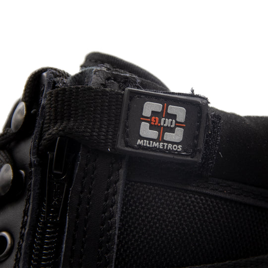 Bota Táctica De Piel Mod. 5007 Negro