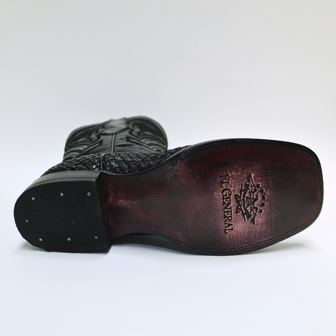Bota El General Petatillo Negra