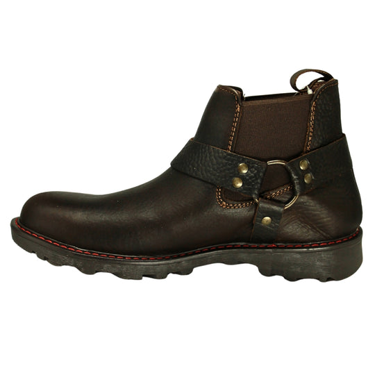 Bota Dubai Grisly Café Con Arnés 2937