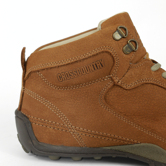 Bota Corta Outdoor De Piel Napoli 2504 Oleobuck Avellana
