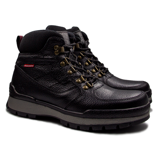 Bota Casual De Piel Linares 2879 Himalaya Negro