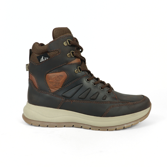 Bota Outdoor De Piel Manhattan 2913 Café Viejo