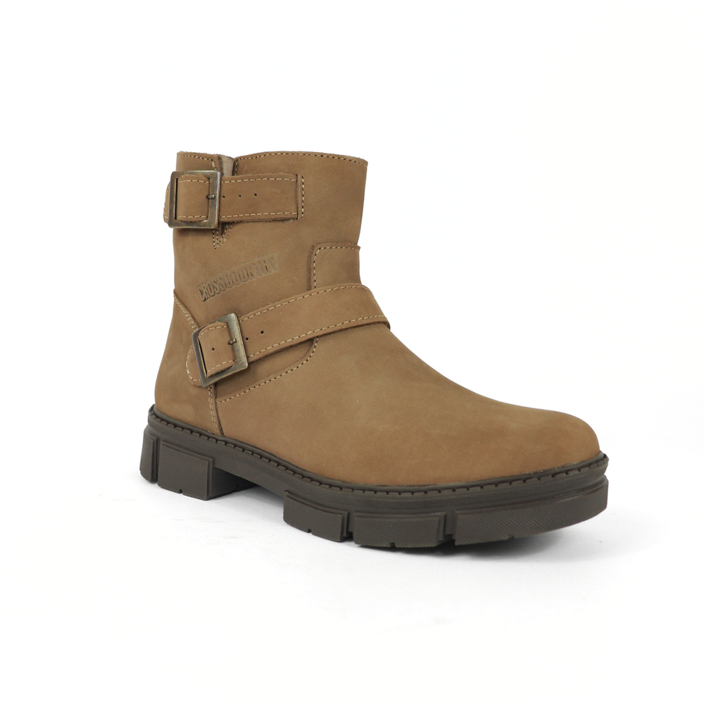 Bota Sahara De Piel Para Mujer 1079 Oleobuck Arena