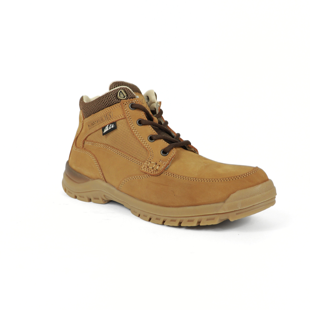 Bota Corta Outdoor De Piel Explorer 2918 Avellana