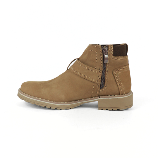 Bota Fryda De Piel Para Mujer 1231 Nobuck Arena