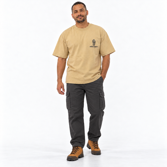 Camiseta Oversize CC-01 Arena Del Desierto