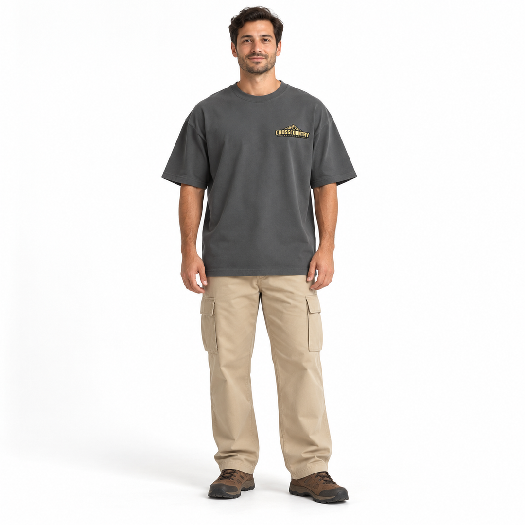 Camiseta Oversize CC-02 Ash Gray