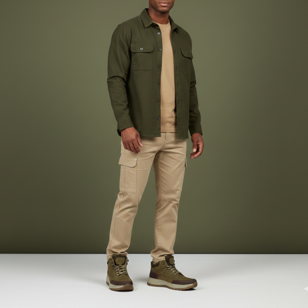 Choclo Manhattan Verde Olivo 2827