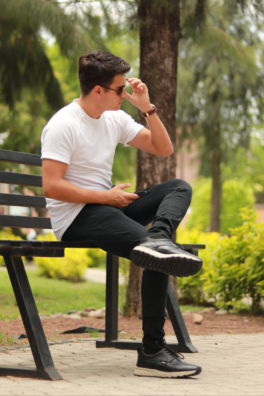 Sneakers Carlo Brogue Negro 2987