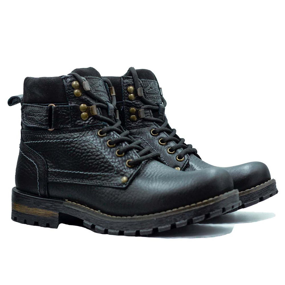 Bota Casual 2506 Oslo Grisly negro