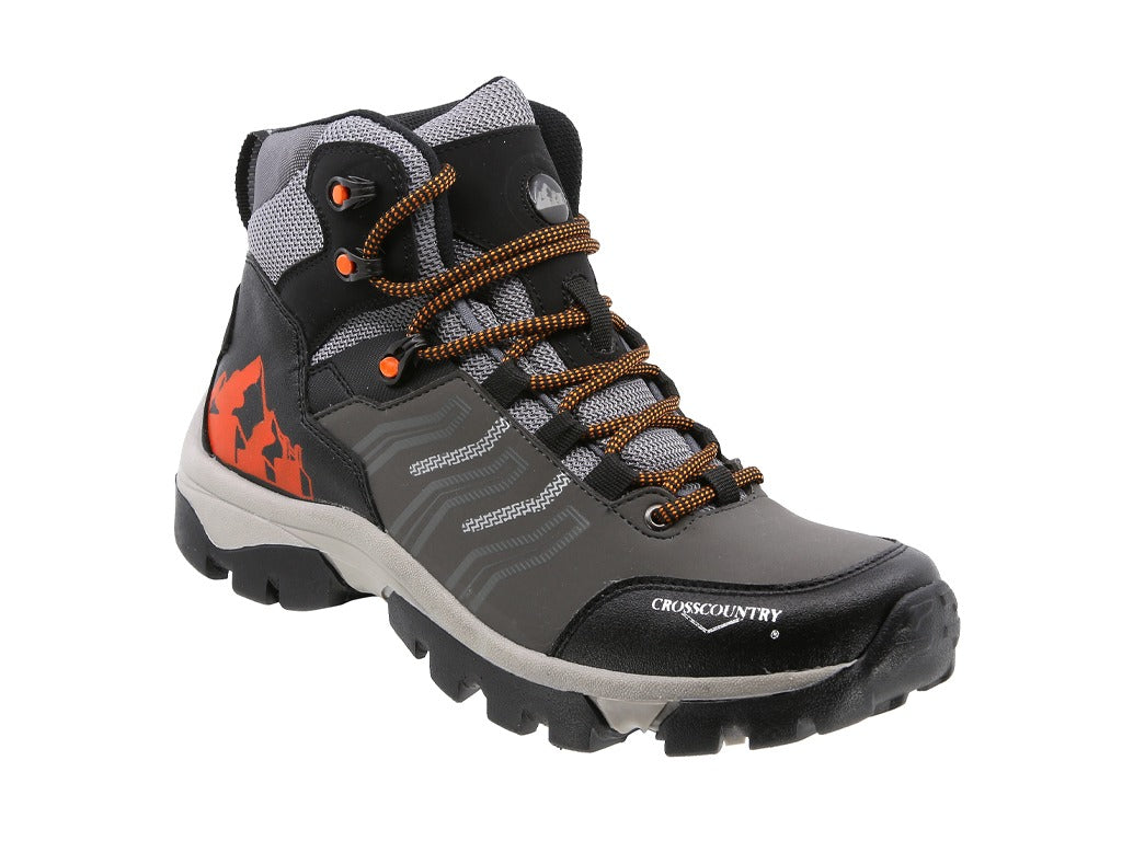 Bota Outdoor Para Dama 108 Gris / Naranja