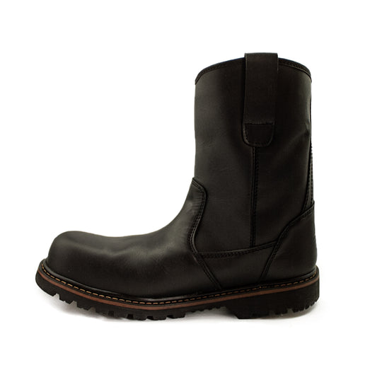 Bota Con Casco Quebec Negro 2030
