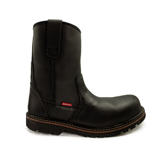 Bota Con Casco Quebec Negro 2030