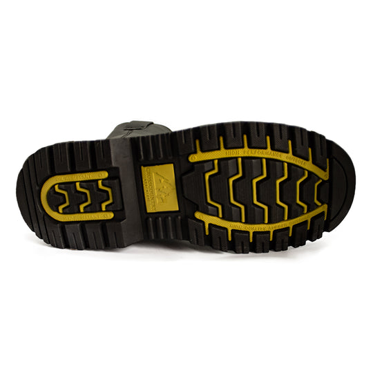 Bota Con Casco Quebec Negro 2030