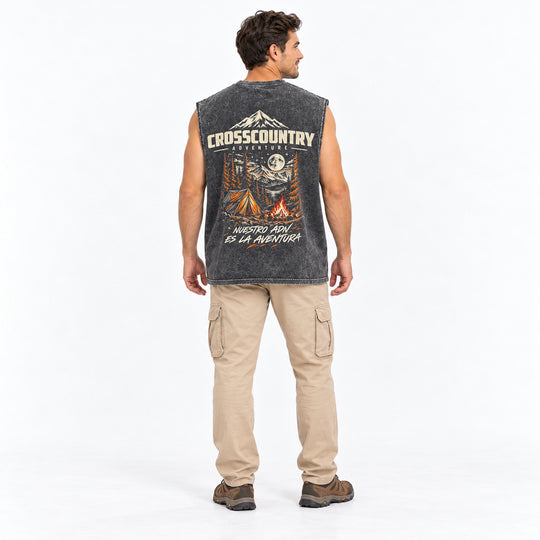 Camiseta sin manga CC-01 Volcano Grey