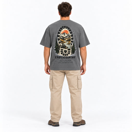 Camiseta Oversize CC-01 Ash Gray