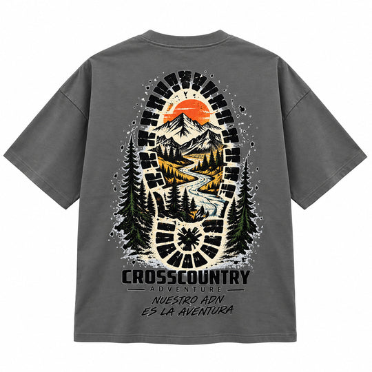 Camiseta Oversize CC-01 Ash Gray