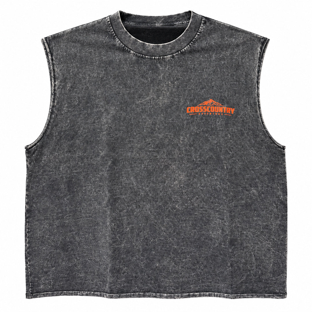 Camiseta sin manga Jp-02 Volcano Grey
