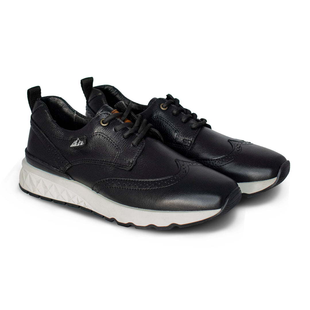 Sneakers Carlo Brogue Negro 2987