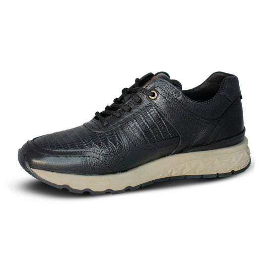 Sneakers Carlo Lizard / Negro 3079