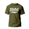 Playera Crosscountry Caballero Mod. T-01 0 Verde Militar