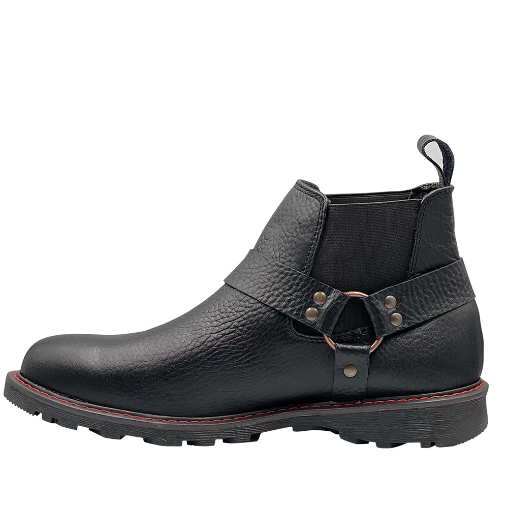 Bota Dubai Negro Con Arnés 2937
