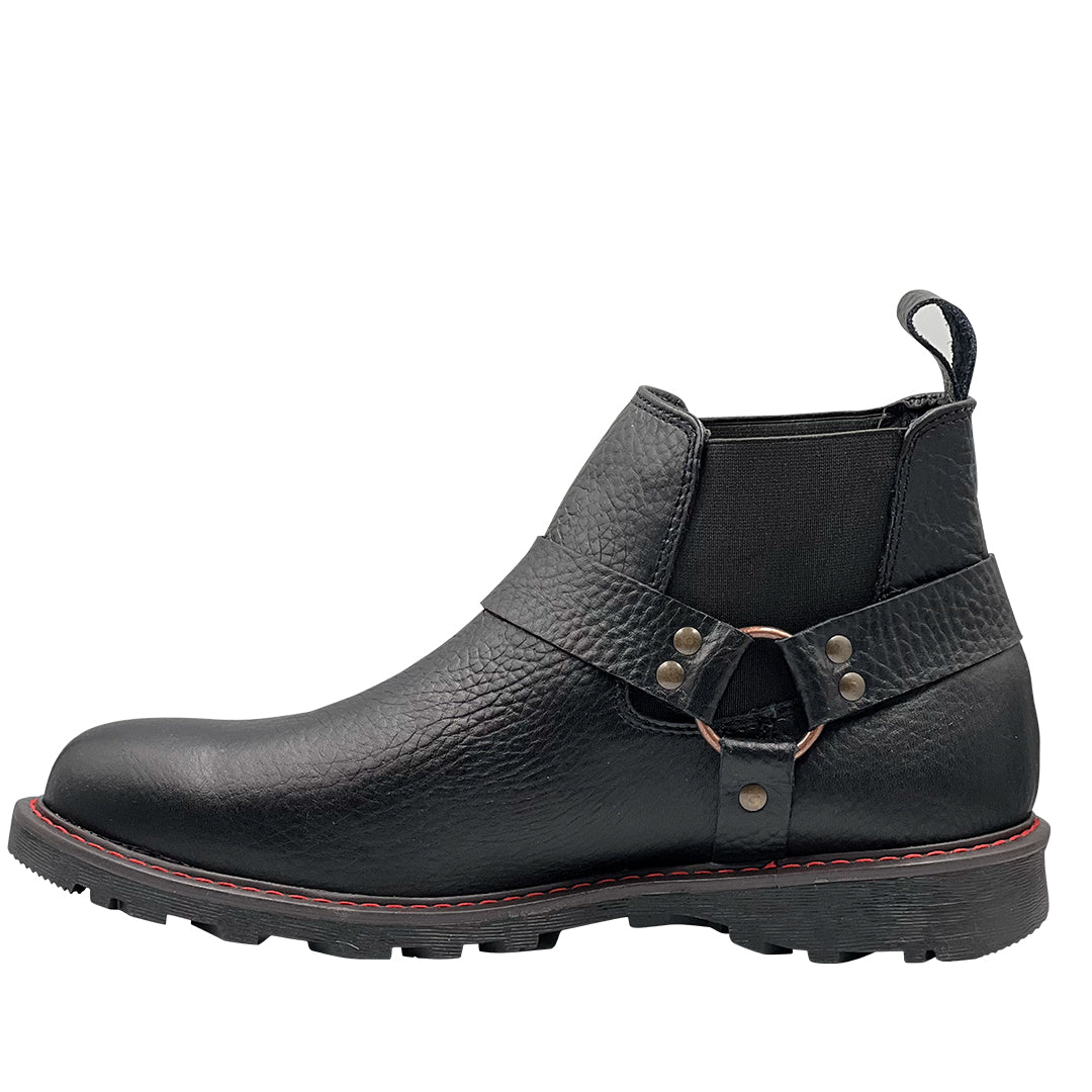 Bota Dubai Negro Con Arnés 2937