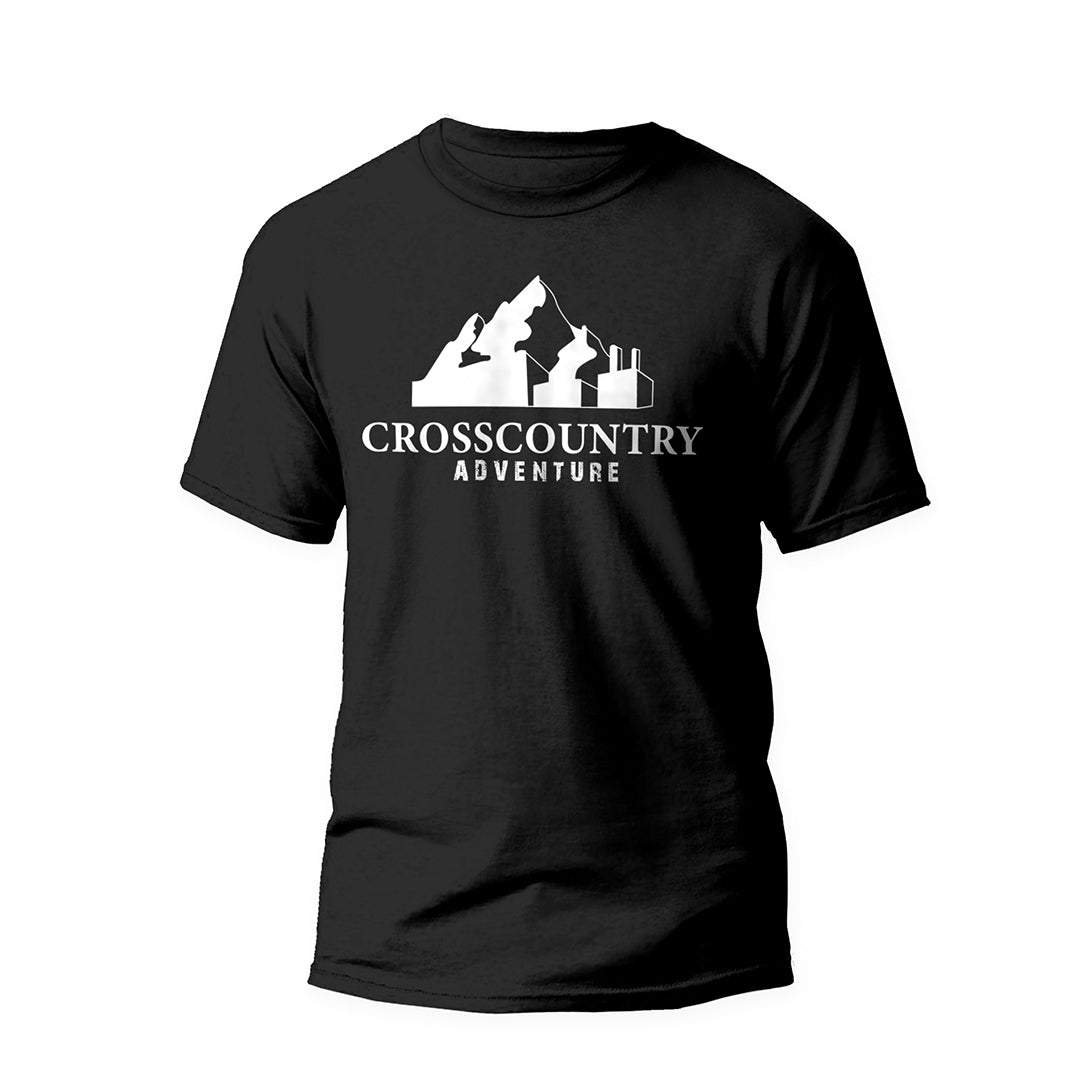 Playera Crosscountry Caballero Mod. T-03 Negro