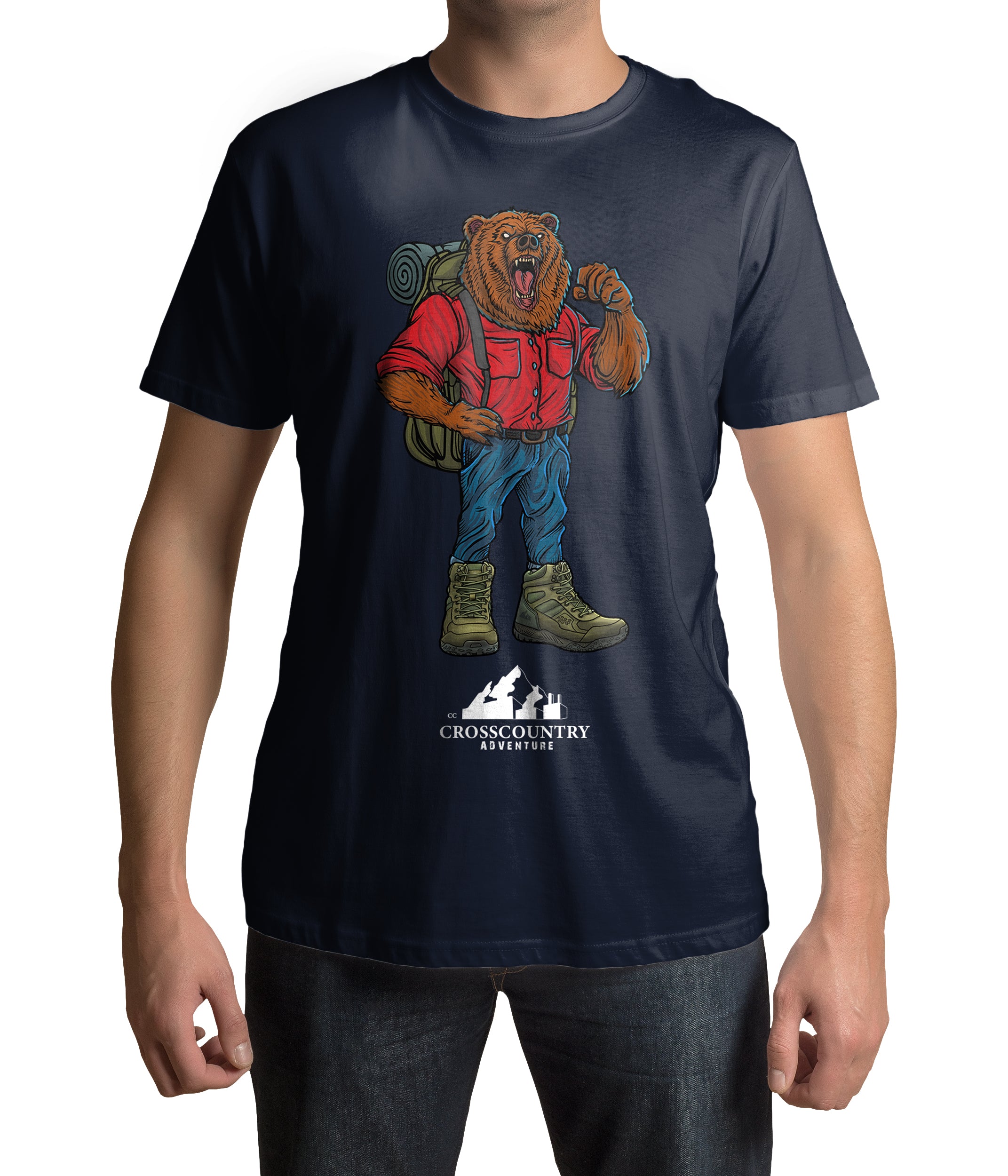 Playera edición especial T-06 Azul Marino Caballero