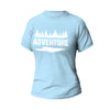Playera Crosscountry Dama Mod. T-01 Azul